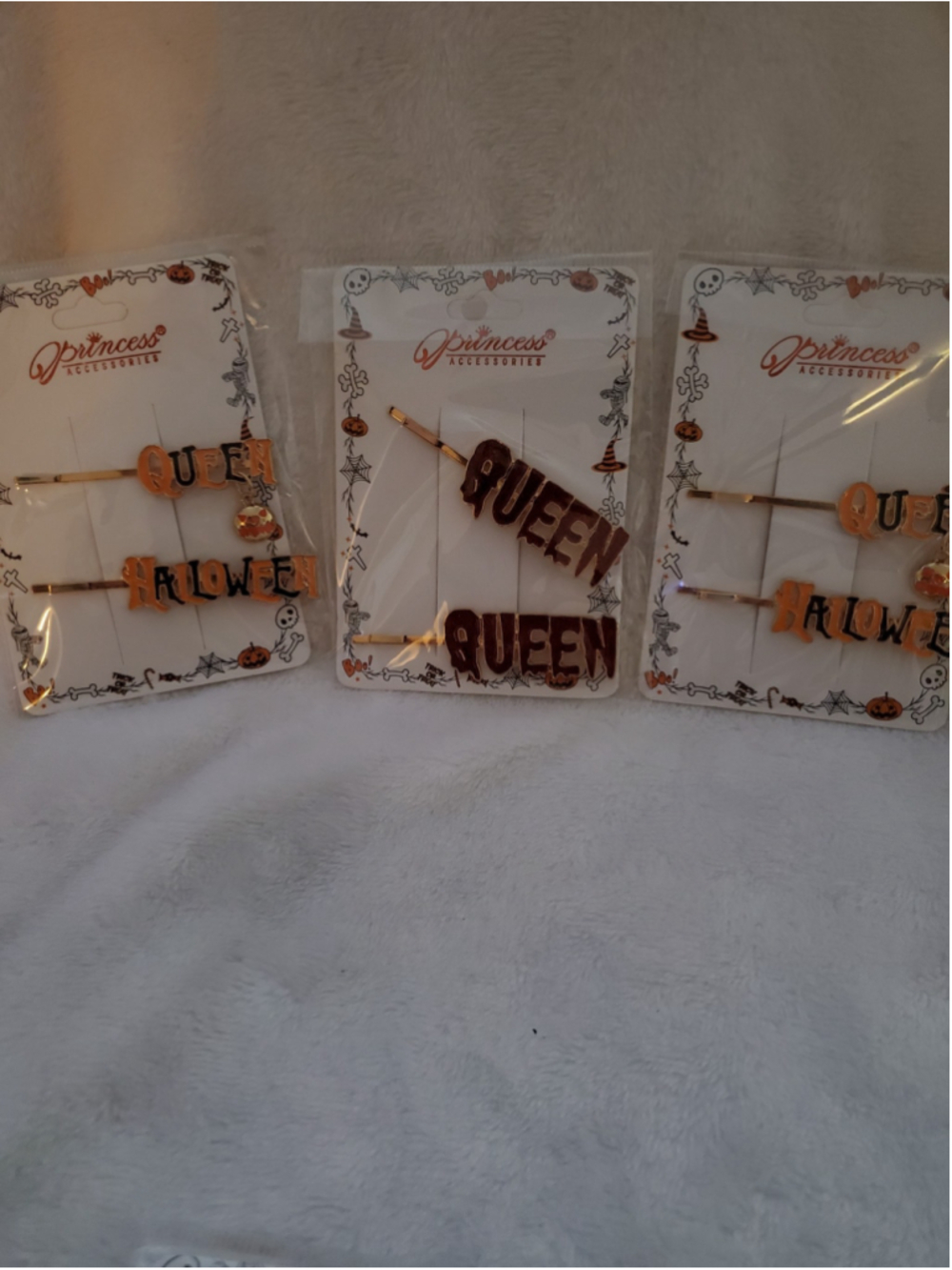 Halloween Hair everywhere Bobby pins. But if you a Queen rock em all year long